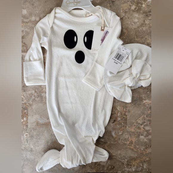 Jessica Simpson Baby Infant Sleep Sack Ghost Halloween - Picture 2 of 8